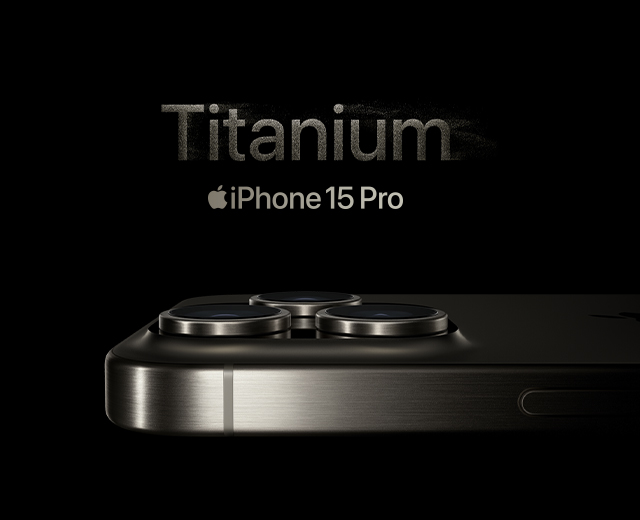 iPhone 15 Pro with Titanium