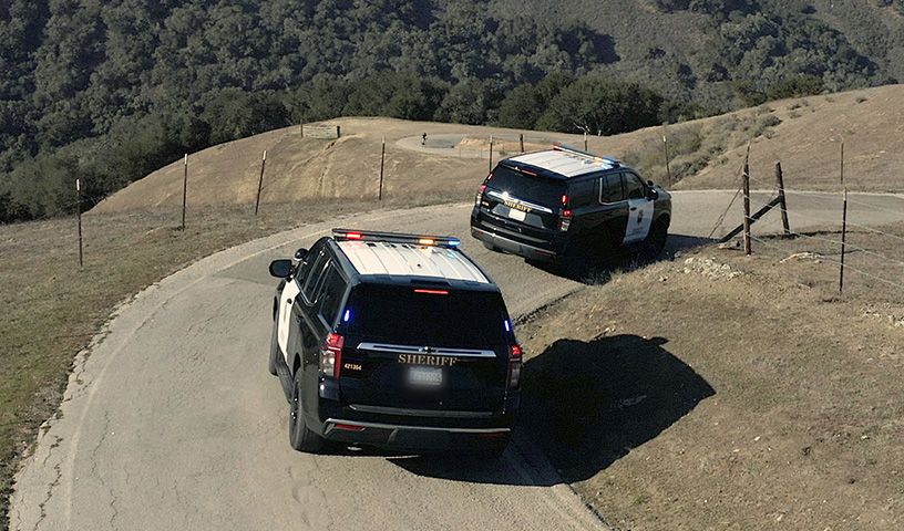Patrol cars out in the field